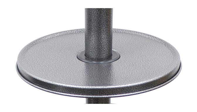 Modern Table Top Patio Heater In Stainless Steel For Garden & Outdoor Use